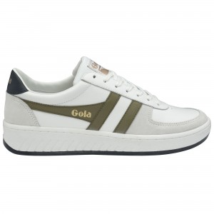 Basket Gola Classics Classiche Homme Blanche | 2659-EKYNZ