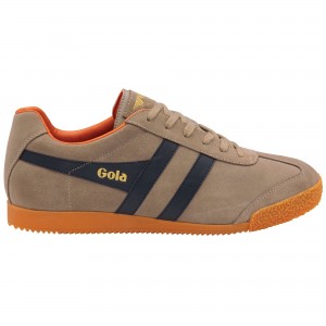 Basket Gola Classics Daim Homme Bleu Marine | 0134-IGJKA