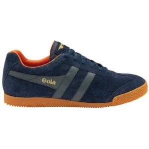 Basket Gola Classics Daim Homme Bleu Marine | 1470-FLEGK