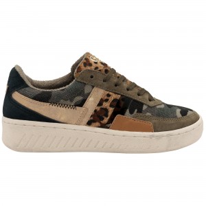 Basket Gola Classics Mode Femme Camouflage | 0416-TZRLO