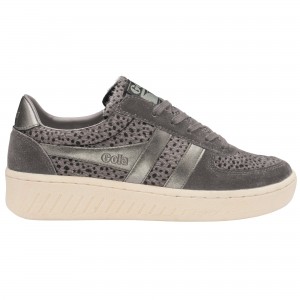 Basket Gola Classics Savanna Femme Grise | 1237-FULZR