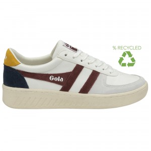 Basket Gola Classics Trident Homme Blanche | 7849-GHJRA