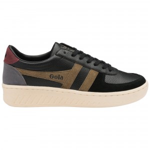 Basket Gola Classics Trident Homme Noir | 5824-IMRCW