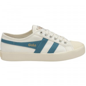 Basket Gola Vegan Classics Femme Blanche | 4362-HYMOC