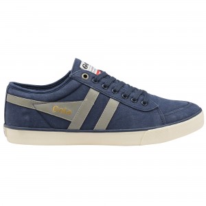 Basket Gola Vegan Classics Plimsoll Homme Bleu Marine | 3584-YFHQV