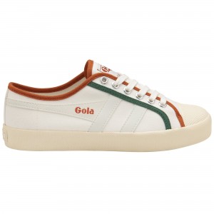 Basket Gola Vegan Classics Smash Femme Blanche | 8750-KWMGO