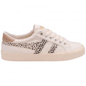 Basket Gola Vegan Classics Tennis Safari Femme Blanche | 8423-SWXBU