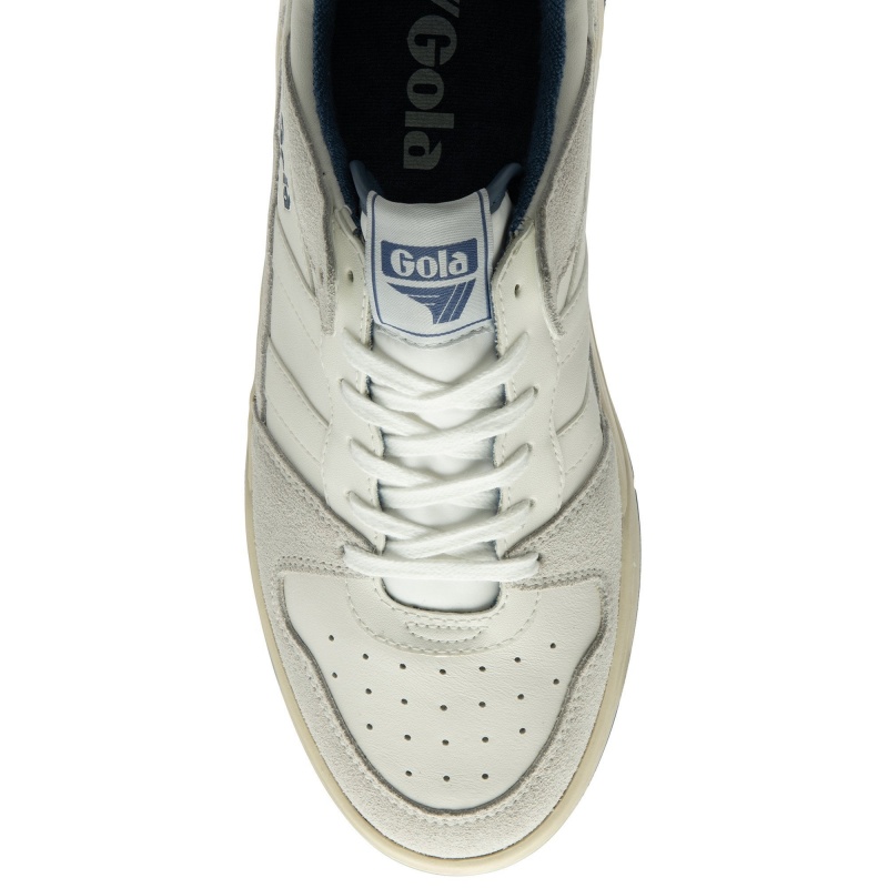 Basket Gola Classics '86 Femme Blanche | 1825-HEDKG