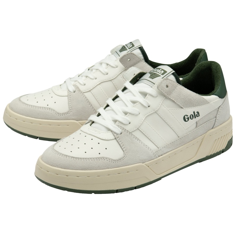 Basket Gola Classics '86 Femme Blanche | 4957-CRFSJ