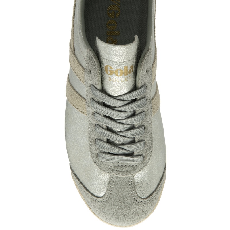 Basket Gola Classics Blaze Femme Argent | 3721-SJHRT