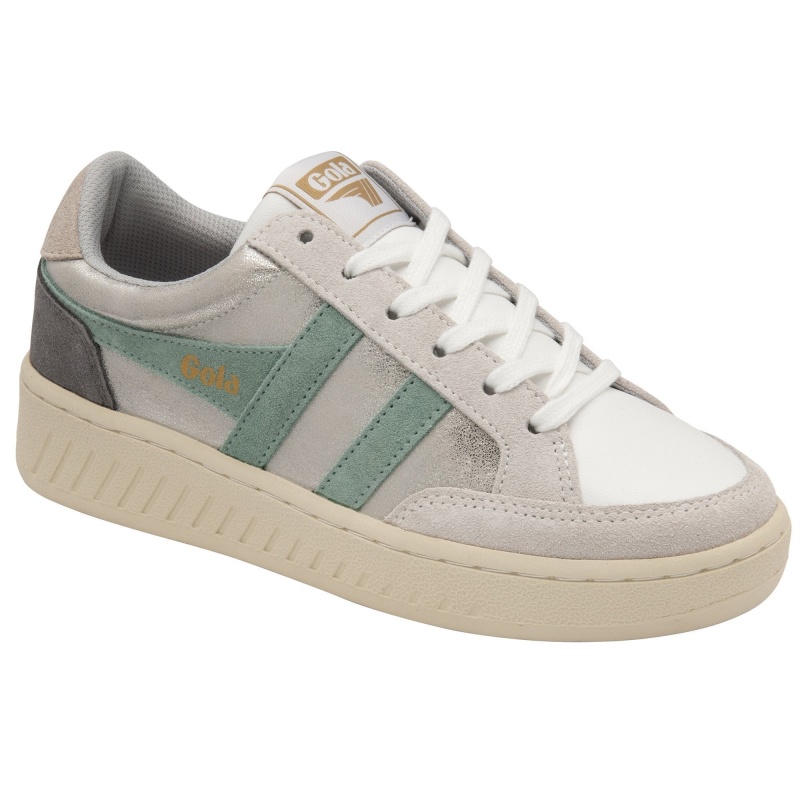 Basket Gola Classics Blaze Femme Argent | 7954-PSICL