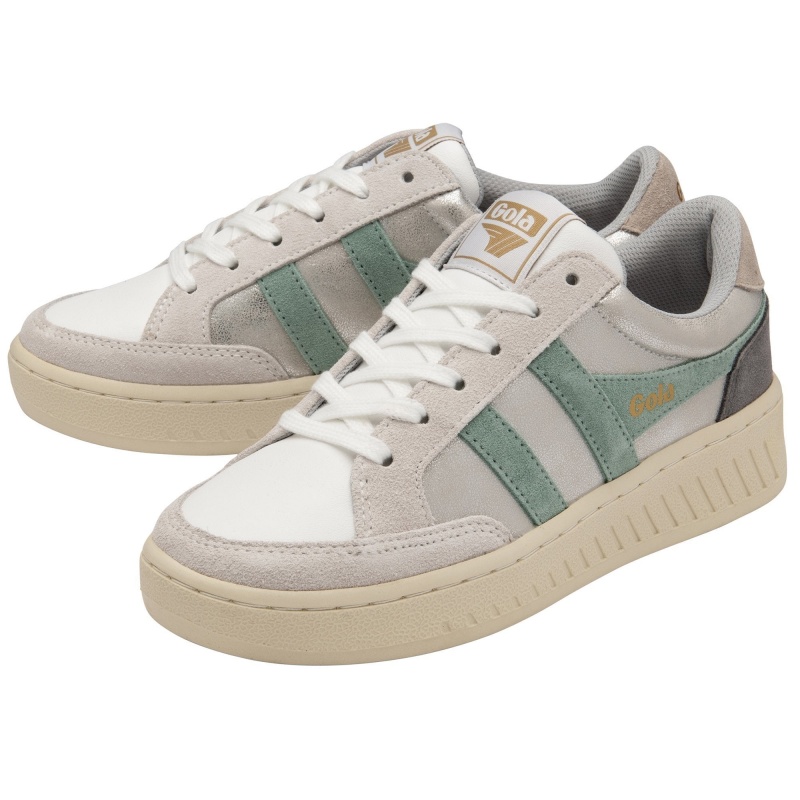 Basket Gola Classics Blaze Femme Argent | 7954-PSICL