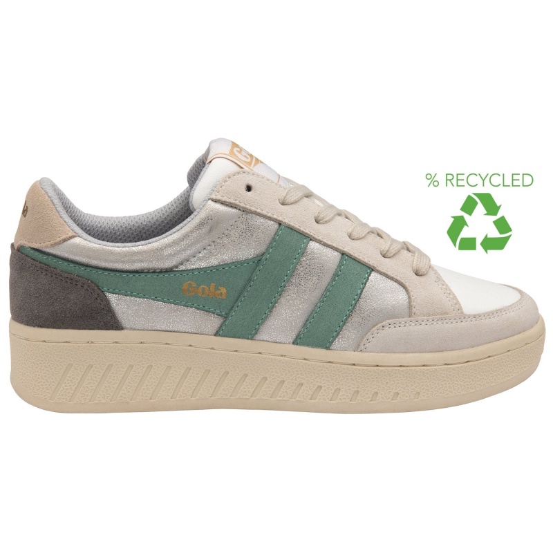 Basket Gola Classics Blaze Femme Argent | 7954-PSICL