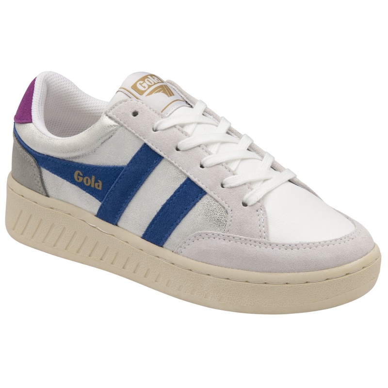 Basket Gola Classics Blaze Femme Blanche | 1523-KJFND