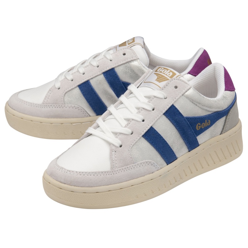 Basket Gola Classics Blaze Femme Blanche | 1523-KJFND