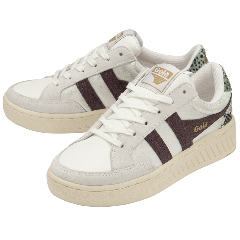 Basket Gola Classics Blaze Femme Blanche | 1402-FJSKT