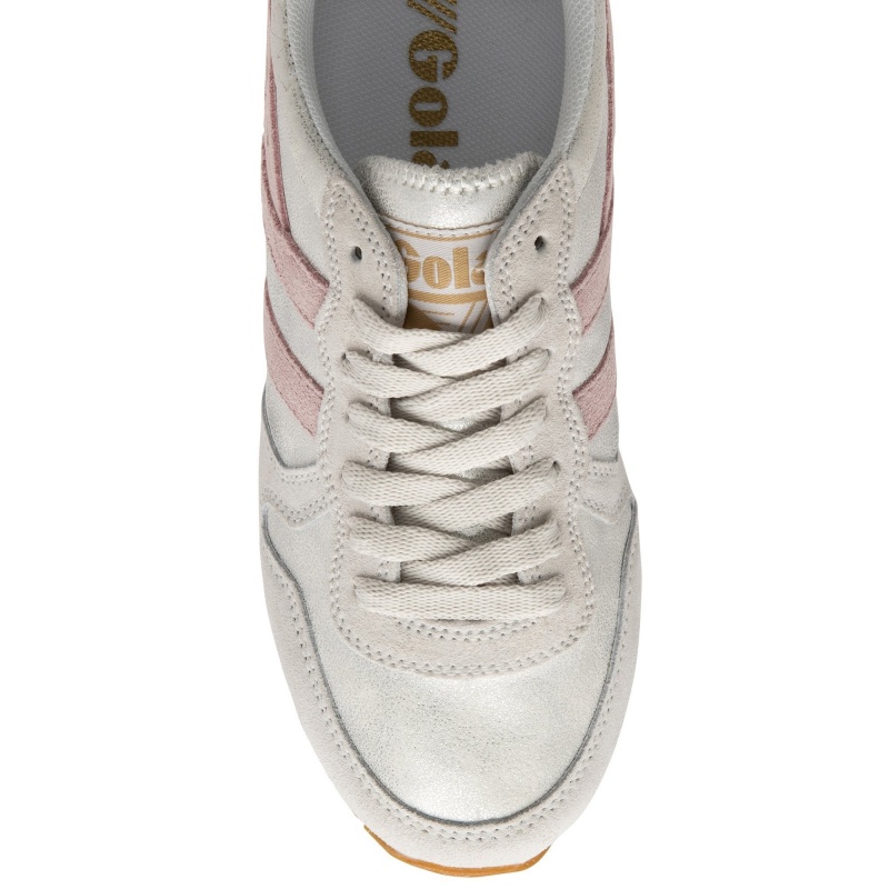 Basket Gola Classics Blaze Femme Blanche | 0295-UJDQG