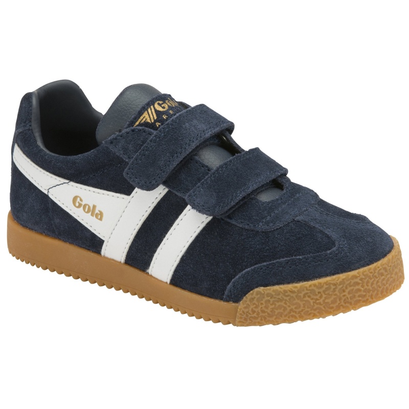 Basket Gola Classics Brides Enfant Bleu Marine | 8435-JNBTH