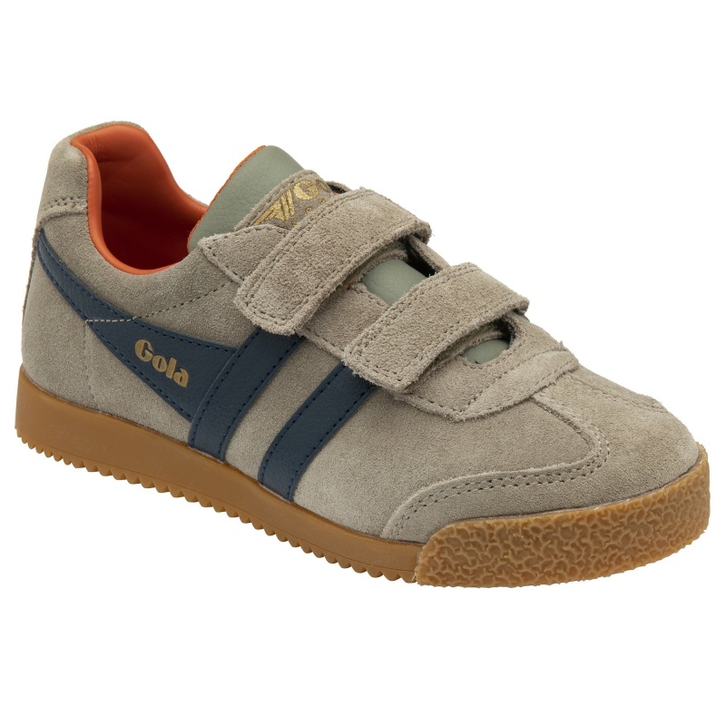 Basket Gola Classics Brides Enfant Bleu Marine | 8019-VMTRK