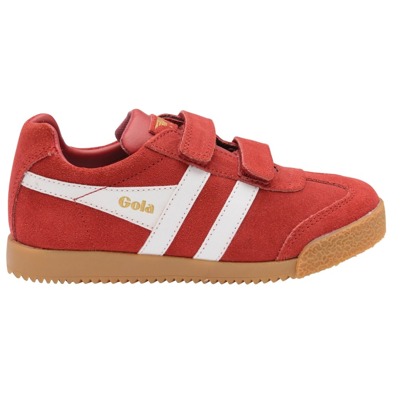 Basket Gola Classics Brides Enfant Rouge Foncé | 1603-TCRME