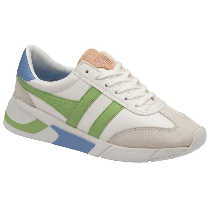 Basket Gola Classics California Femme Blanche | 5791-YSLIE