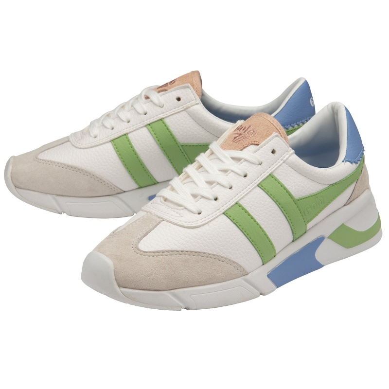 Basket Gola Classics California Femme Blanche | 5791-YSLIE