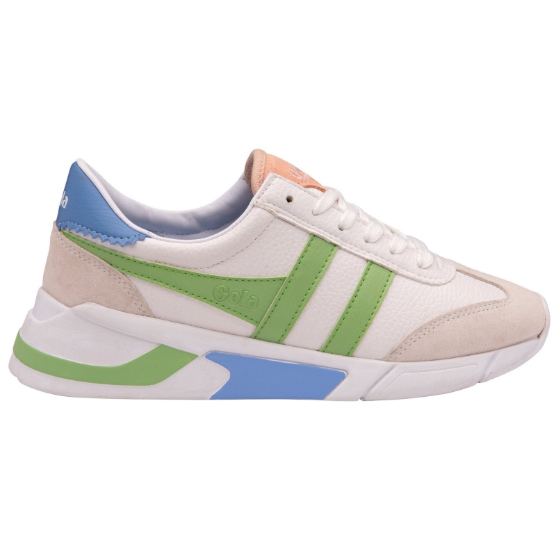 Basket Gola Classics California Femme Blanche | 5791-YSLIE