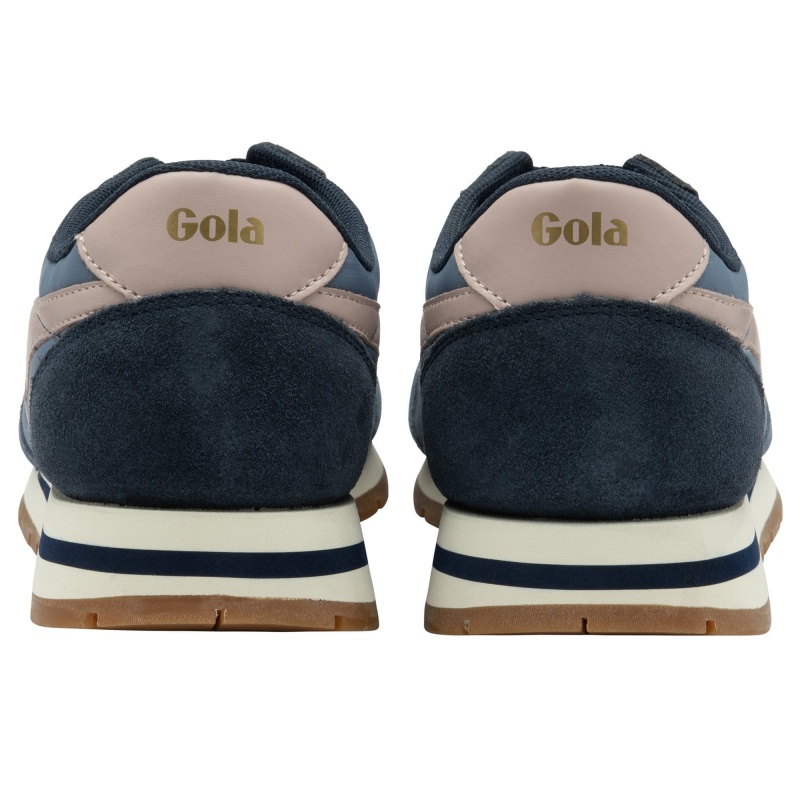 Basket Gola Classics Chute Femme Bleu Marine | 5873-YKJIV