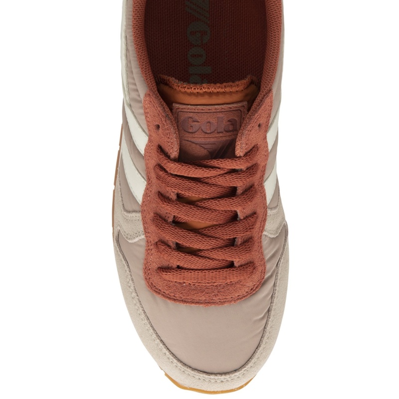 Basket Gola Classics Chute Femme Grise | 7546-IBPKG