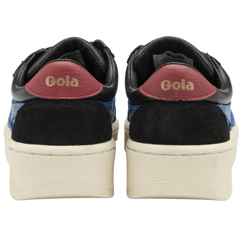 Basket Gola Classics Classiche Brides Enfant Noir | 3698-CKWER