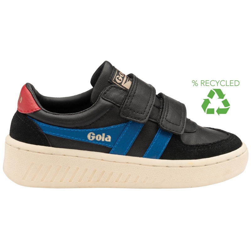 Basket Gola Classics Classiche Brides Enfant Noir | 3698-CKWER