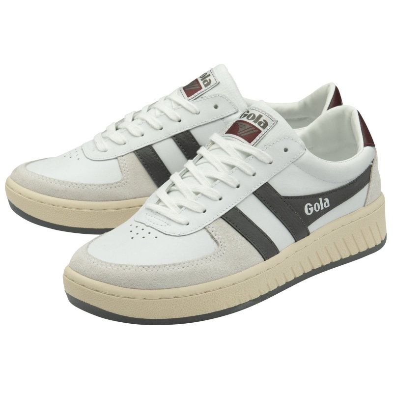 Basket Gola Classics Classiche Homme Blanche | 4360-EXYOU