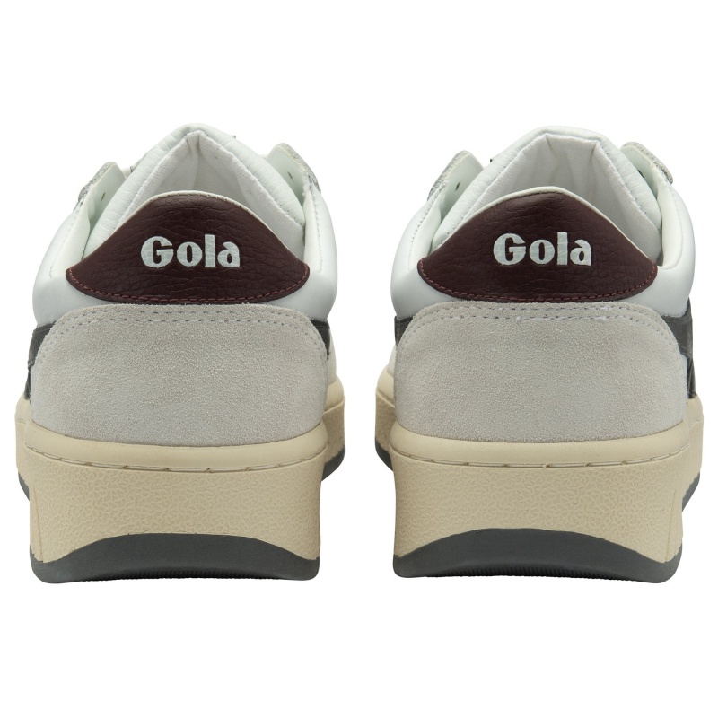 Basket Gola Classics Classiche Homme Blanche | 4360-EXYOU