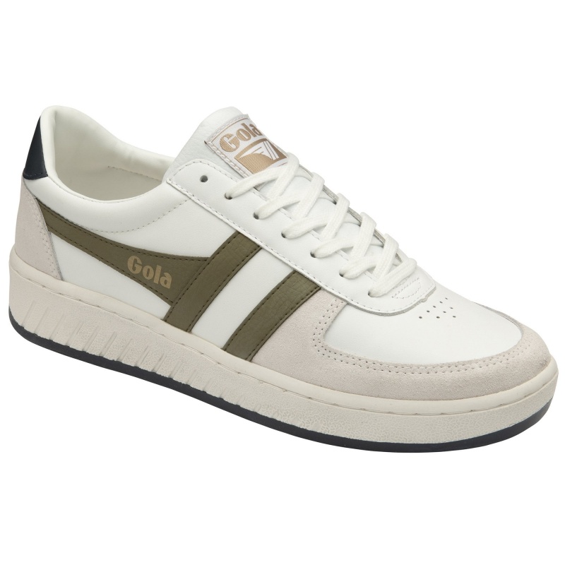 Basket Gola Classics Classiche Homme Blanche | 2659-EKYNZ