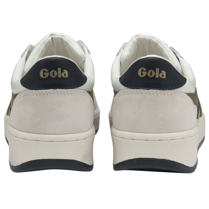 Basket Gola Classics Classiche Homme Blanche | 2659-EKYNZ