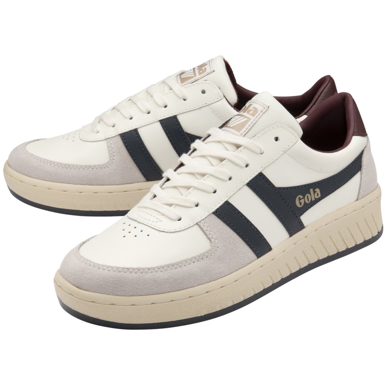 Basket Gola Classics Classiche Homme Blanche | 9360-GVJBH