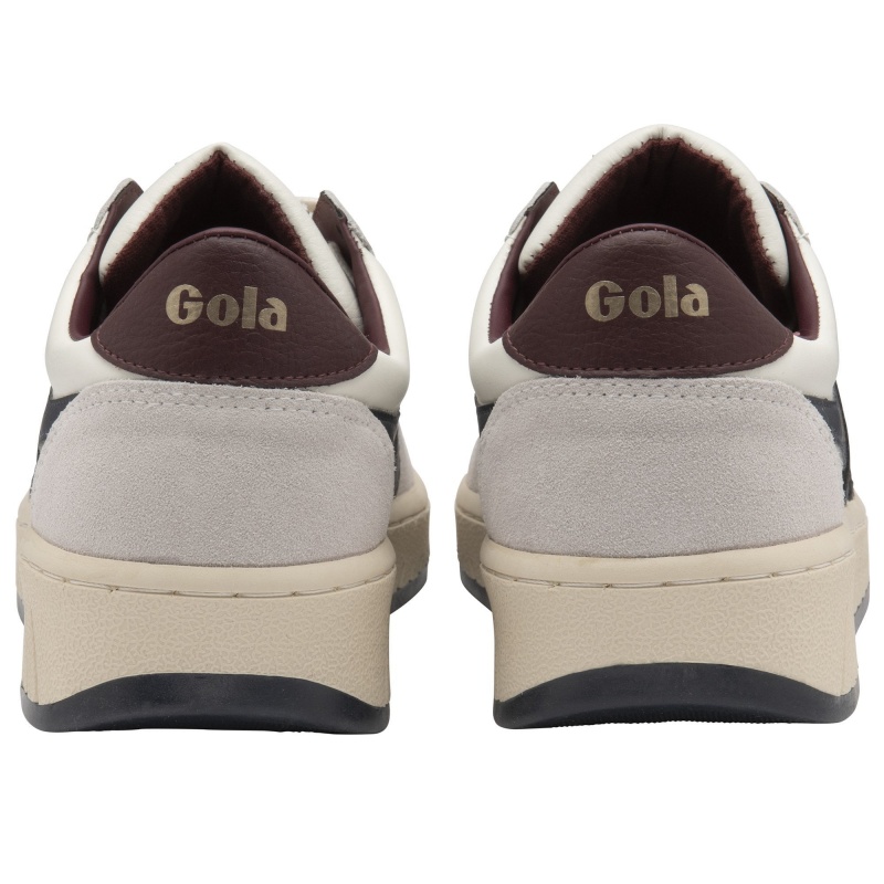 Basket Gola Classics Classiche Homme Blanche | 9360-GVJBH