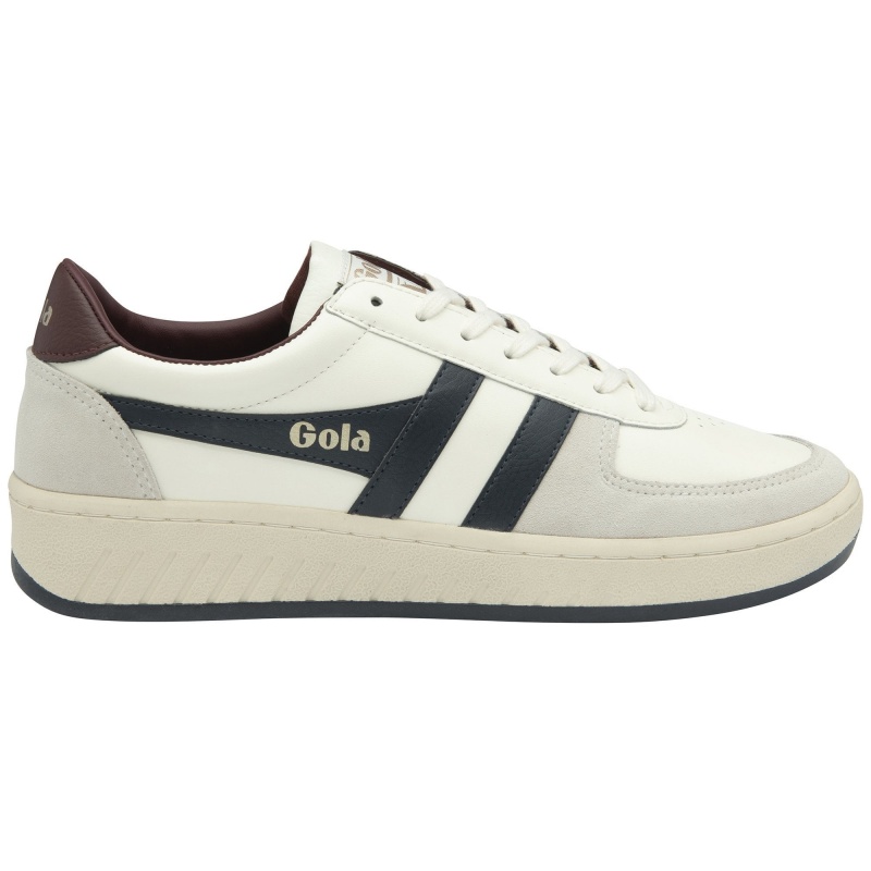 Basket Gola Classics Classiche Homme Blanche | 9360-GVJBH