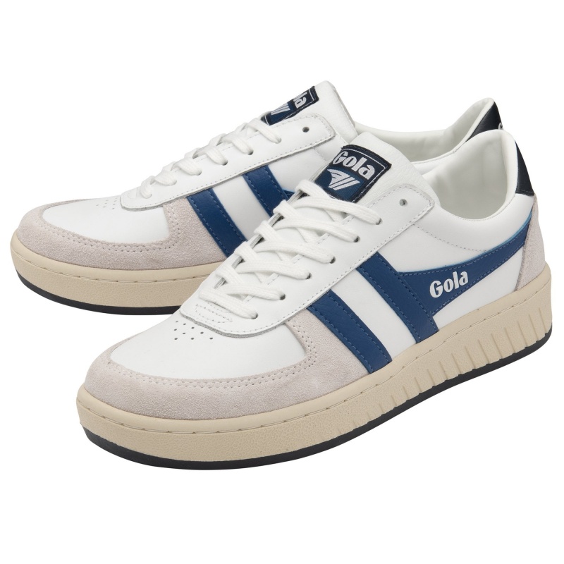 Basket Gola Classics Classiche Homme Blanche | 8704-UMYGJ