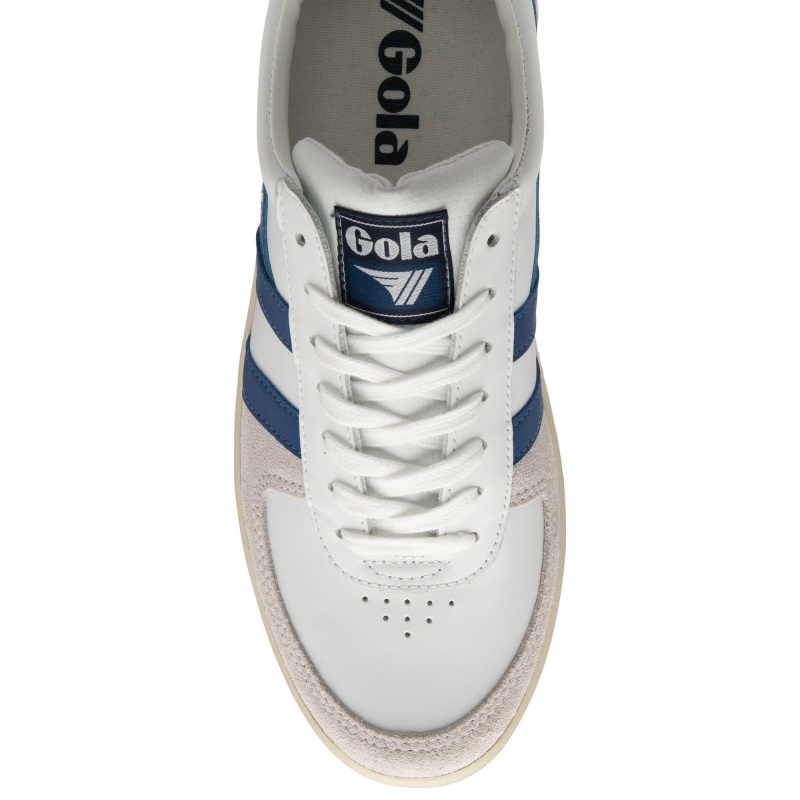 Basket Gola Classics Classiche Homme Blanche | 8704-UMYGJ