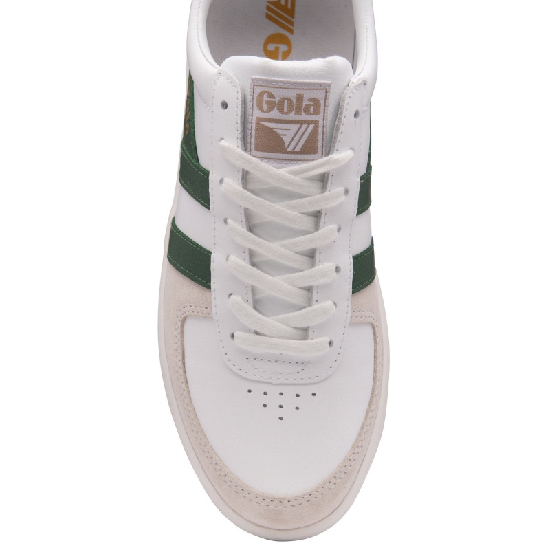 Basket Gola Classics Classiche Homme Blanche | 6083-DXTKR