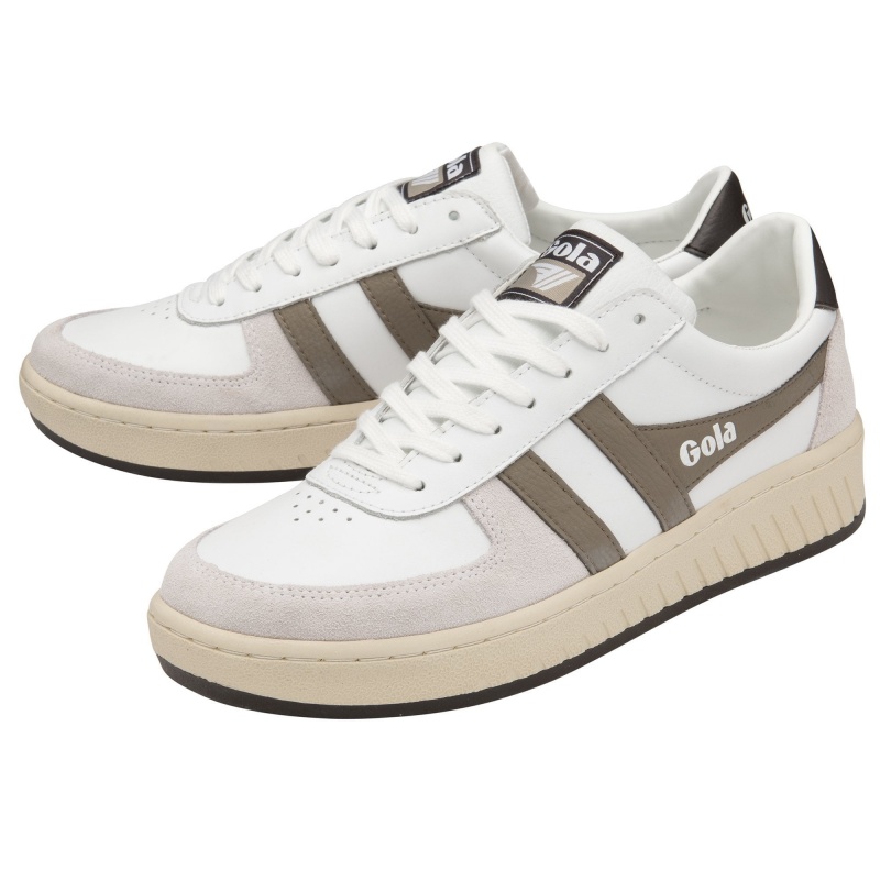 Basket Gola Classics Classiche Homme Blanche | 8507-WDREQ