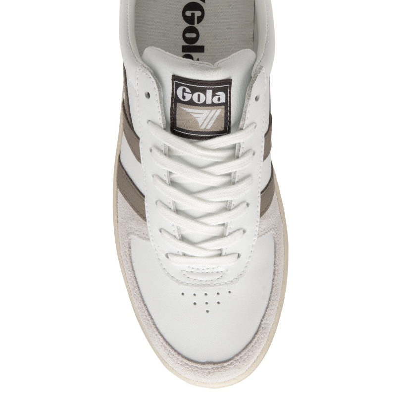 Basket Gola Classics Classiche Homme Blanche | 8507-WDREQ