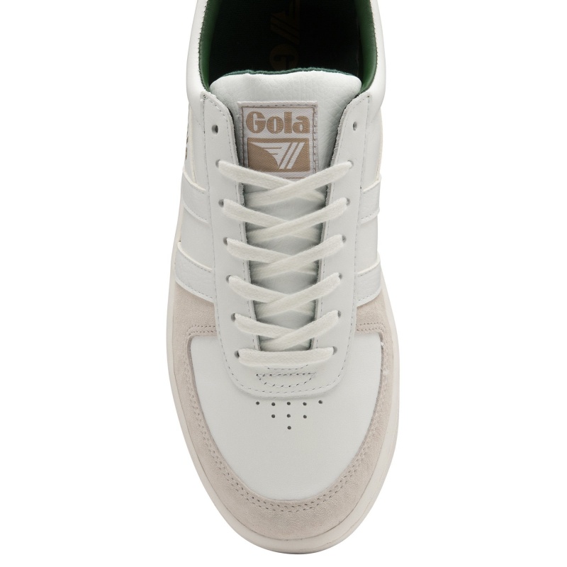 Basket Gola Classics Classiche Homme Blanche | 5179-CYMGQ