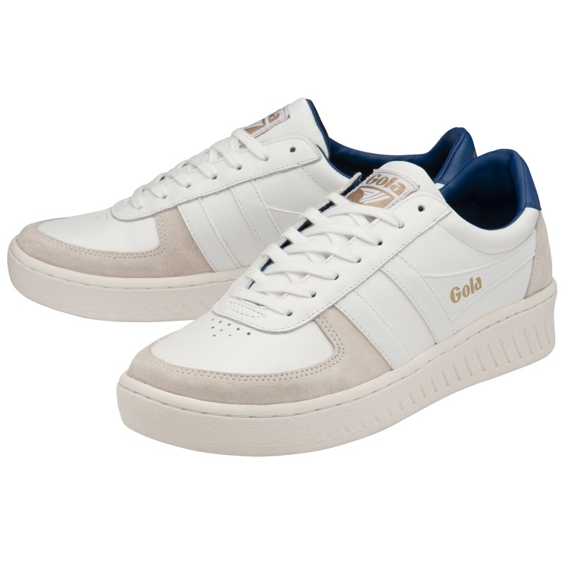 Basket Gola Classics Classiche Homme Blanche | 9843-VNPCX