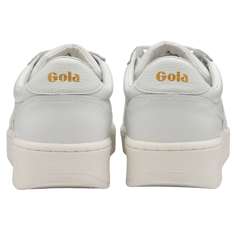 Basket Gola Classics Cuir Homme Blanche | 4625-RJOUQ