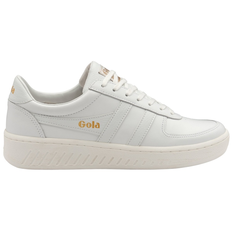 Basket Gola Classics Cuir Homme Blanche | 4625-RJOUQ