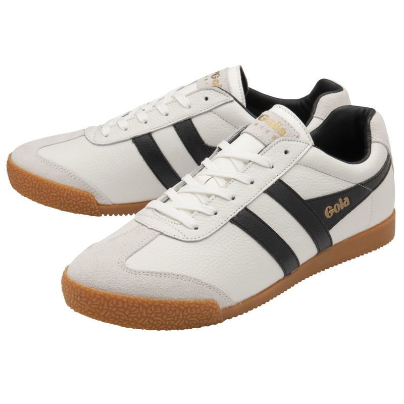 Basket Gola Classics Cuir Homme Blanche | 1728-ATYCG