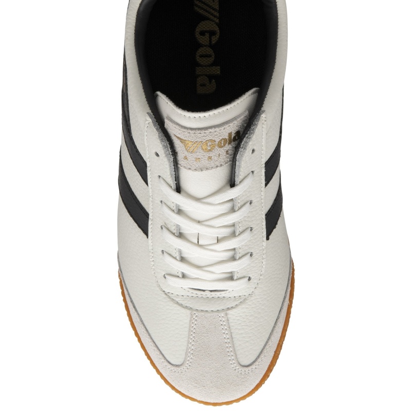 Basket Gola Classics Cuir Homme Blanche | 1728-ATYCG