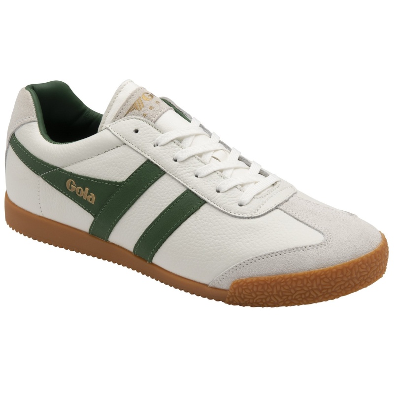 Basket Gola Classics Cuir Homme Blanche | 9718-ZPVKO